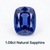 1.08ct Natural Blue Sapphire – Unheated, Guild Certified