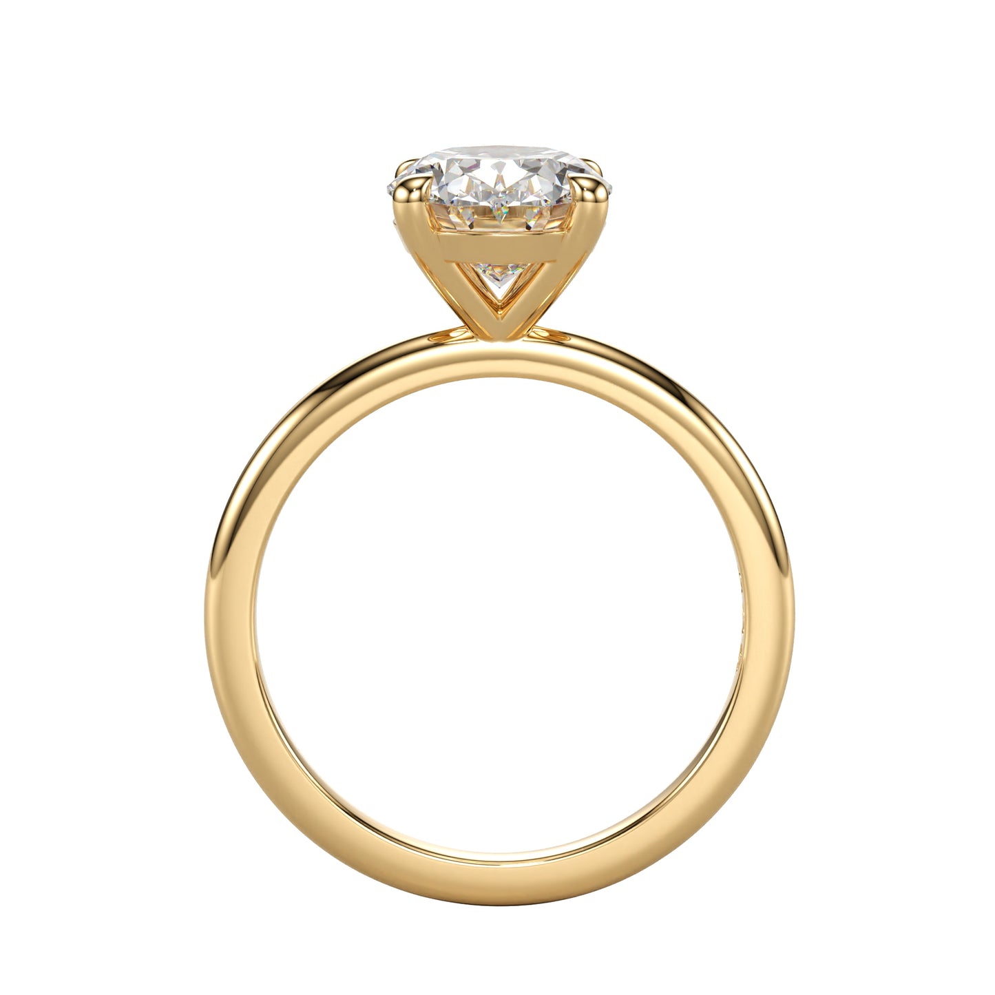 ethical lab grown diamond ring