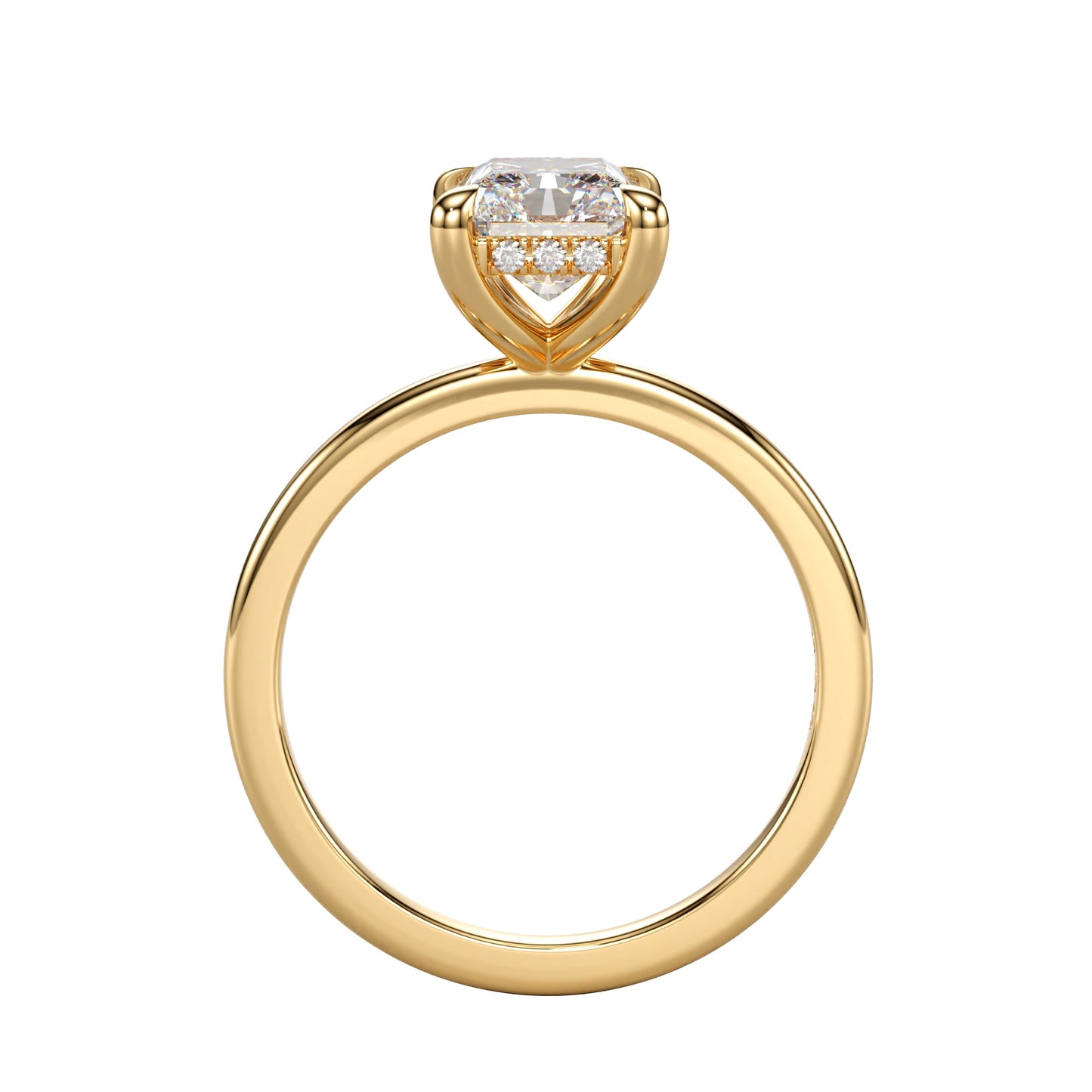 ethical lab grown engagement ring