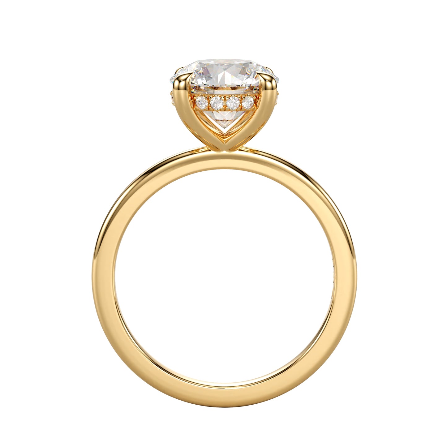 brilliant round solitaire