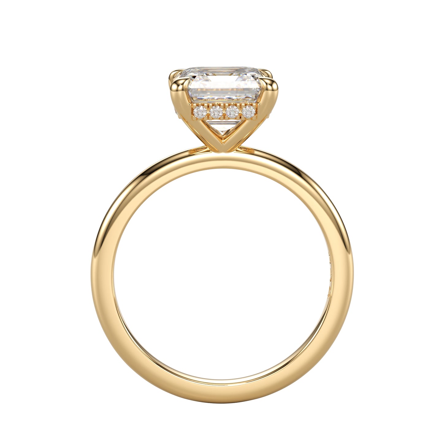 1.00ct lab grown diamond ring