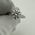 1.37ct Knife Edge 6 Prongs Solitaire Lab Diamond Ring