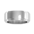 Men's Flat Step Edge With Diamond Wedding Band