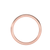 Low Dome Thin Rail Edge Men's Wedding Ring