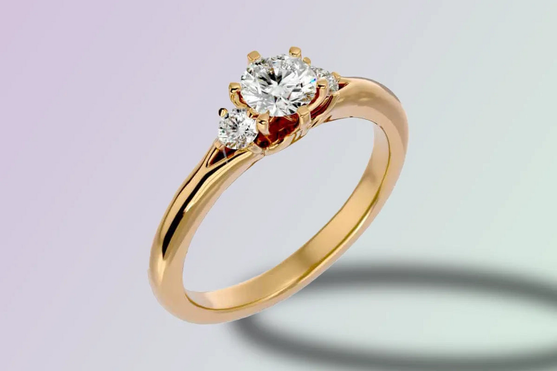 How Do You Wear An Engagement Ring And Wedding Band​