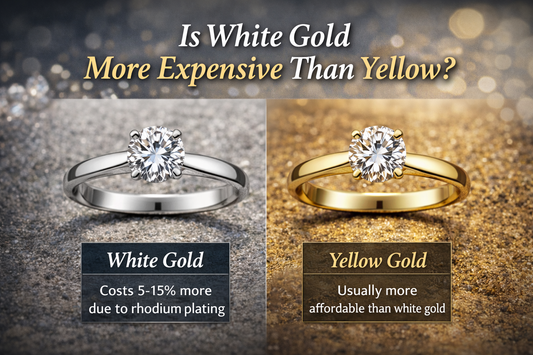 Is White Gold More Expensive Than Yellow