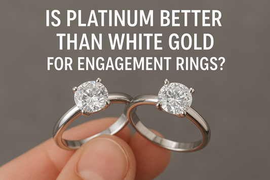 Is platinum better than white gold for engagement rings