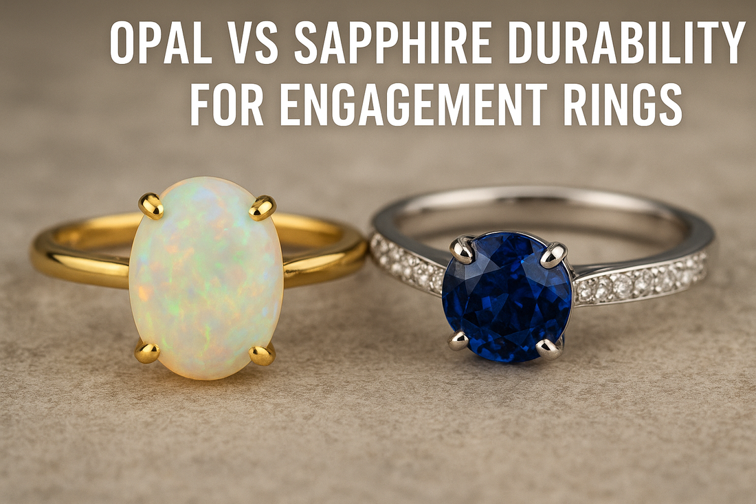 Opal vs Sapphire Durability for Engagement Rings