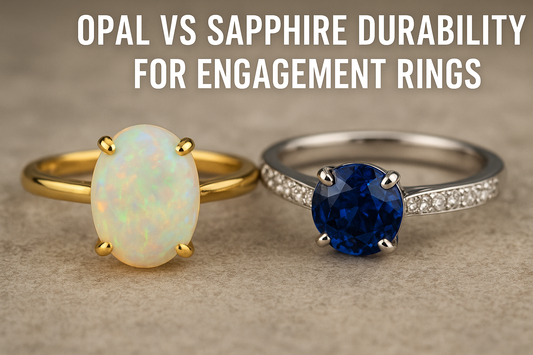 Opal vs Sapphire Durability for Engagement Rings