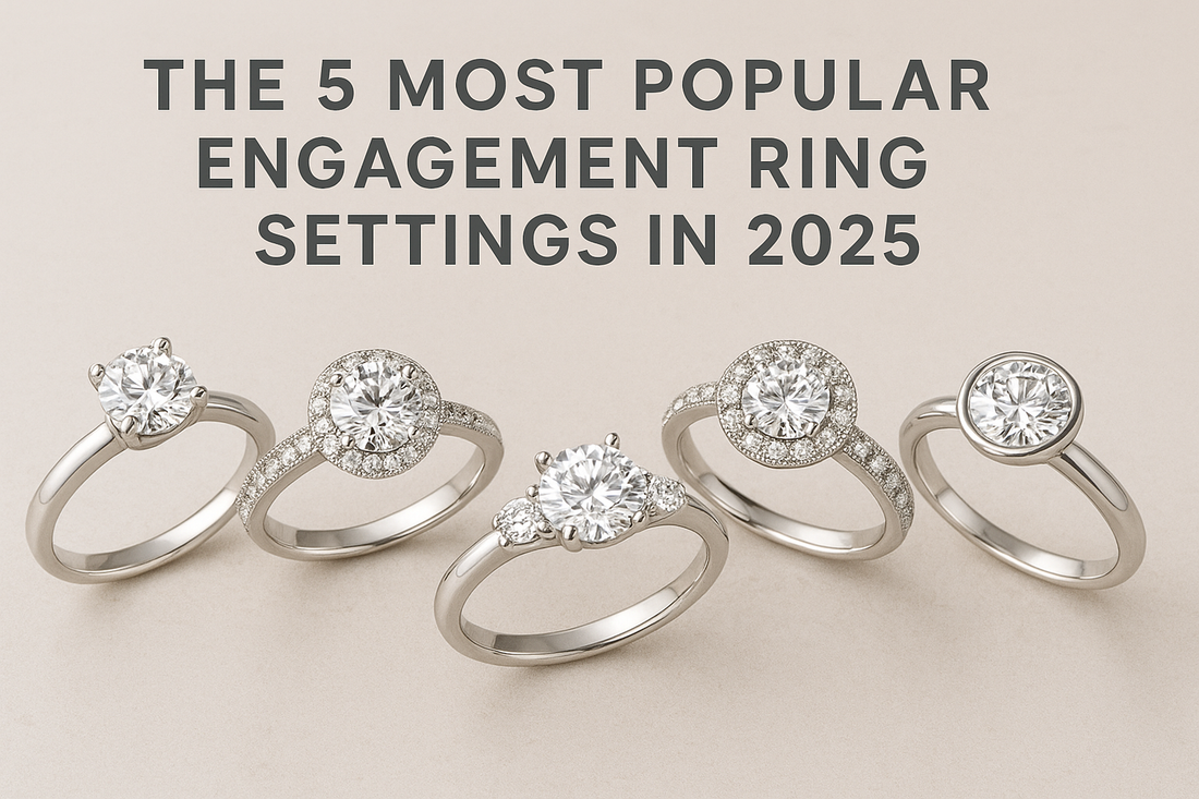 The 5 Most Popular Engagement Ring Settings in 2025