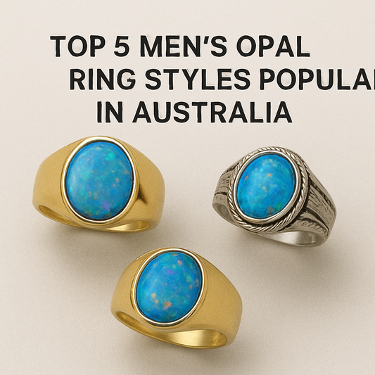 Top 5 Men’s Opal Ring Styles Popular in Australia