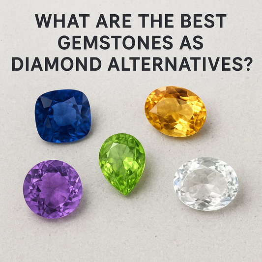 best gemstones as diamond alternatives