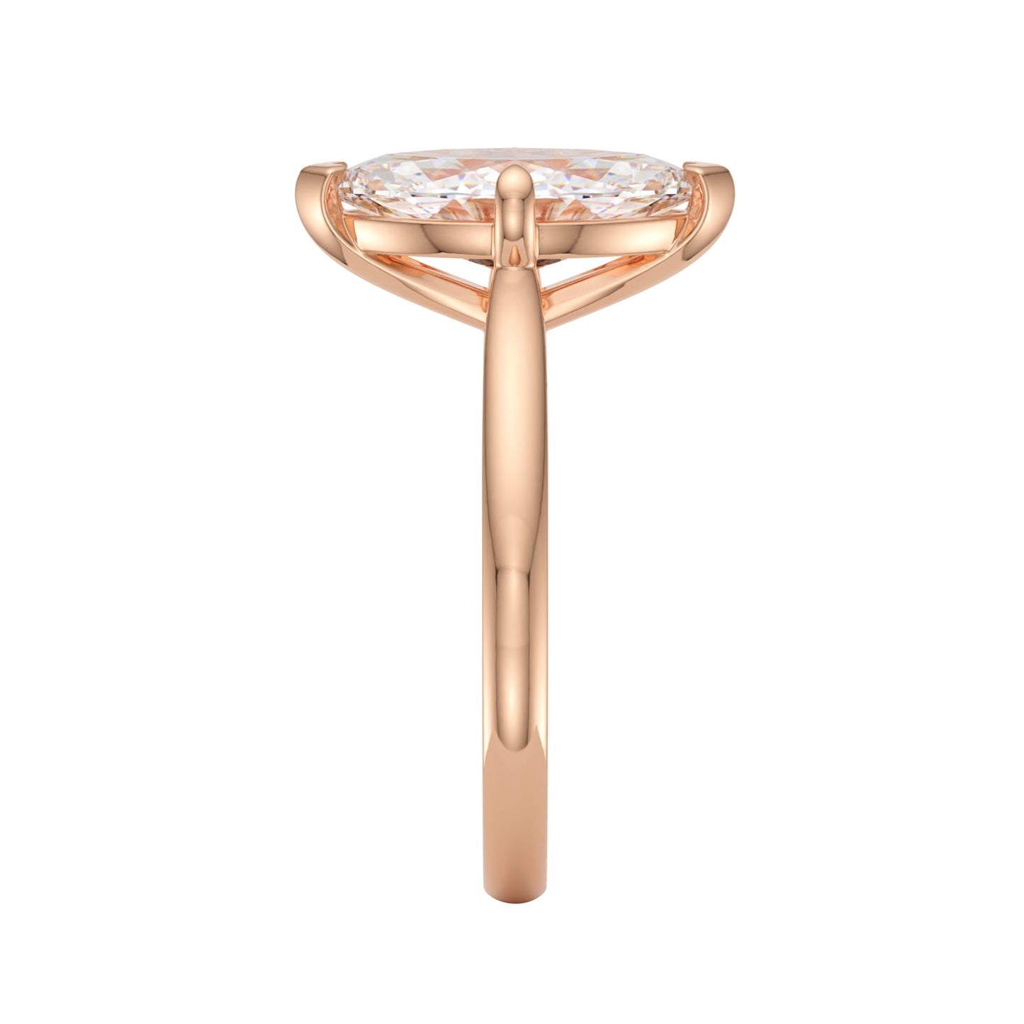 delicate marquise diamond ring