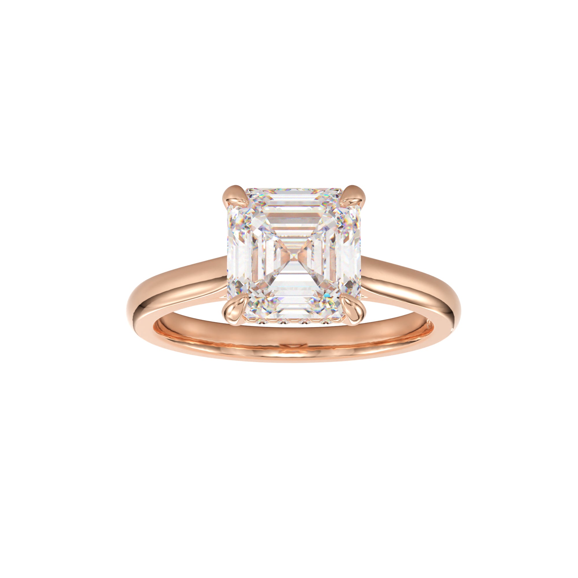 
                    delicate asscher diamond ring
                  