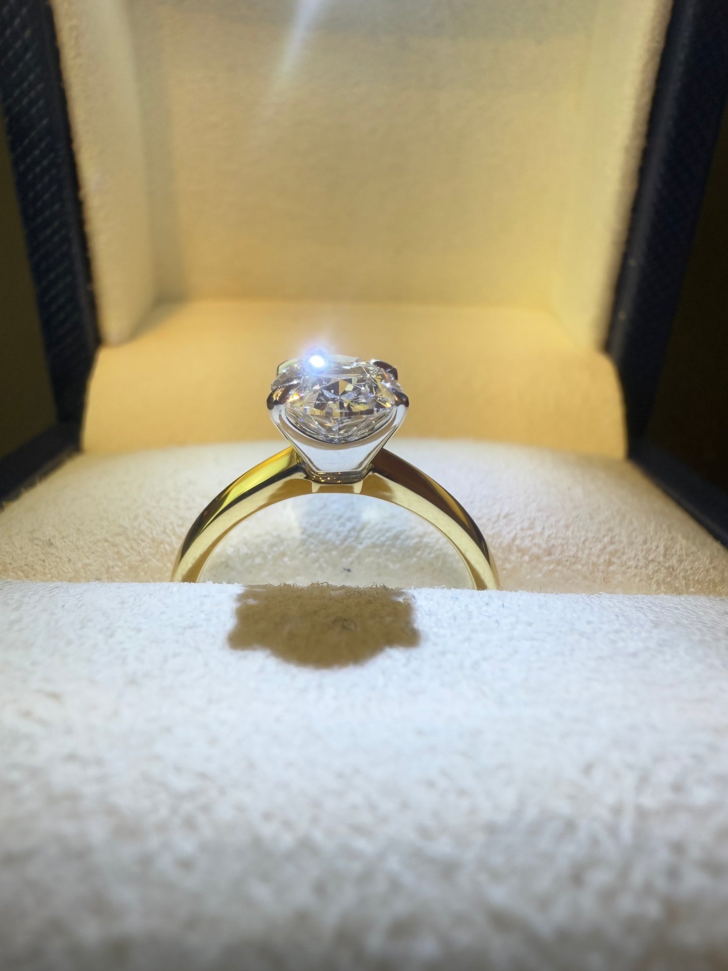 Oval Solitaire Engagement Ring - 1.81ct E Colour VS1 Clarity