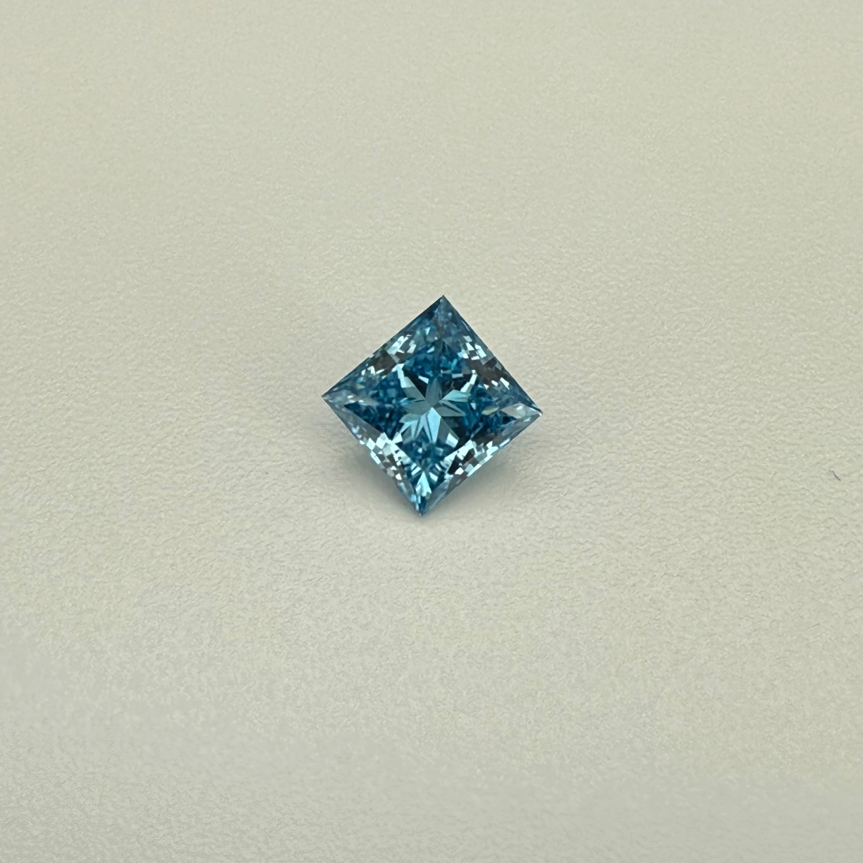 
                    lab created blue diamond
                  