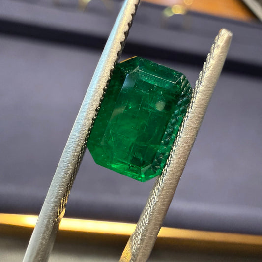 2.92ct Natural Green Emerald – Swat Origin Certified Gemstone