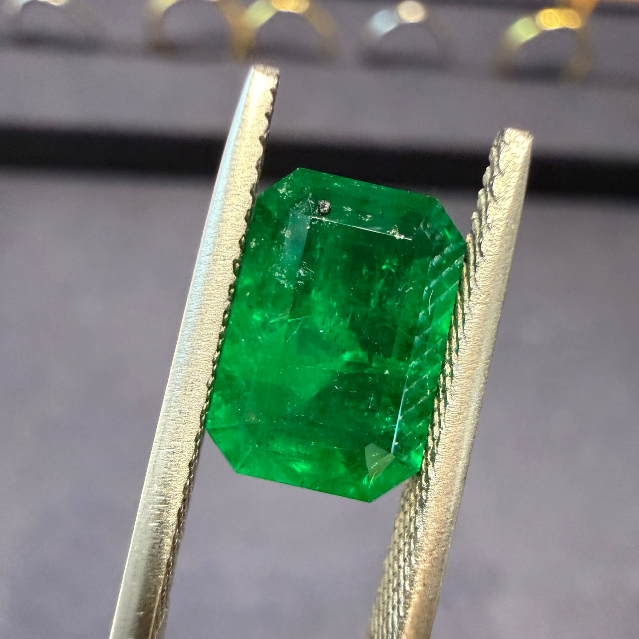 
                    green emerald gemstone
                  