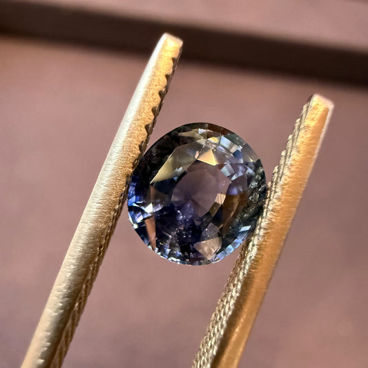 natural blue sapphire