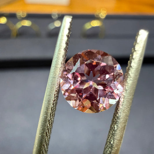 padparadscha sapphire lab grown