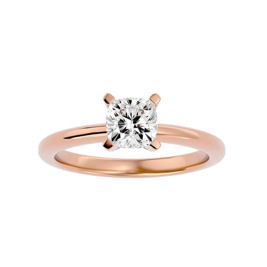 1.20ct cushion lab diamond ring
