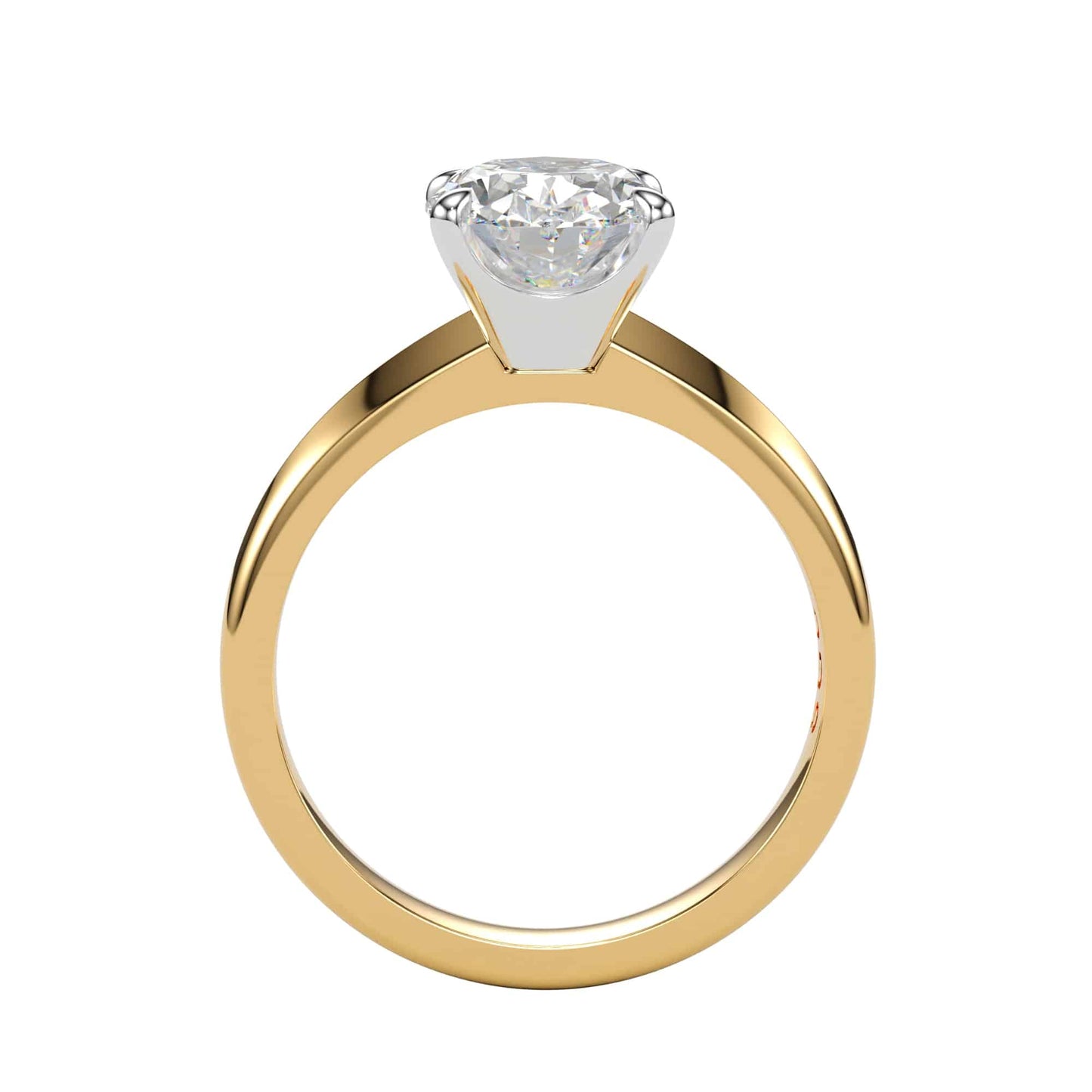 Oval Solitaire Engagement Ring - 1.81ct E Colour VS1 Clarity_2