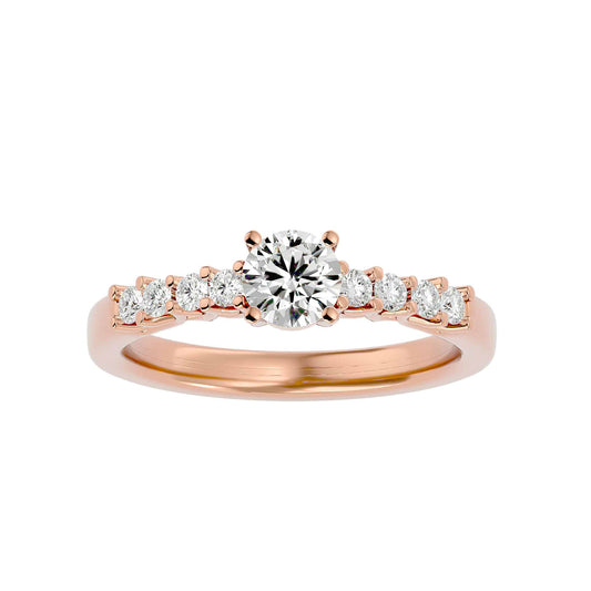 prong set engagement ring