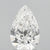 2.07 Carat Pear Shape Lab Grown Diamond
