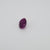 5.26ct Certified Natural Ruby – Purplish Red, Untreated, Semi-Transparent Oval Gemstone