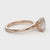 1.00ct Aurora Petite cushion ring