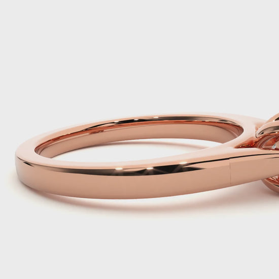 thick band engagement ring