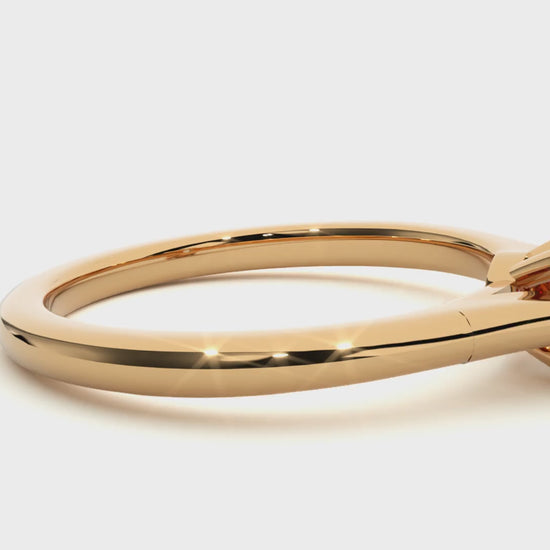 simple diamond engagement ring