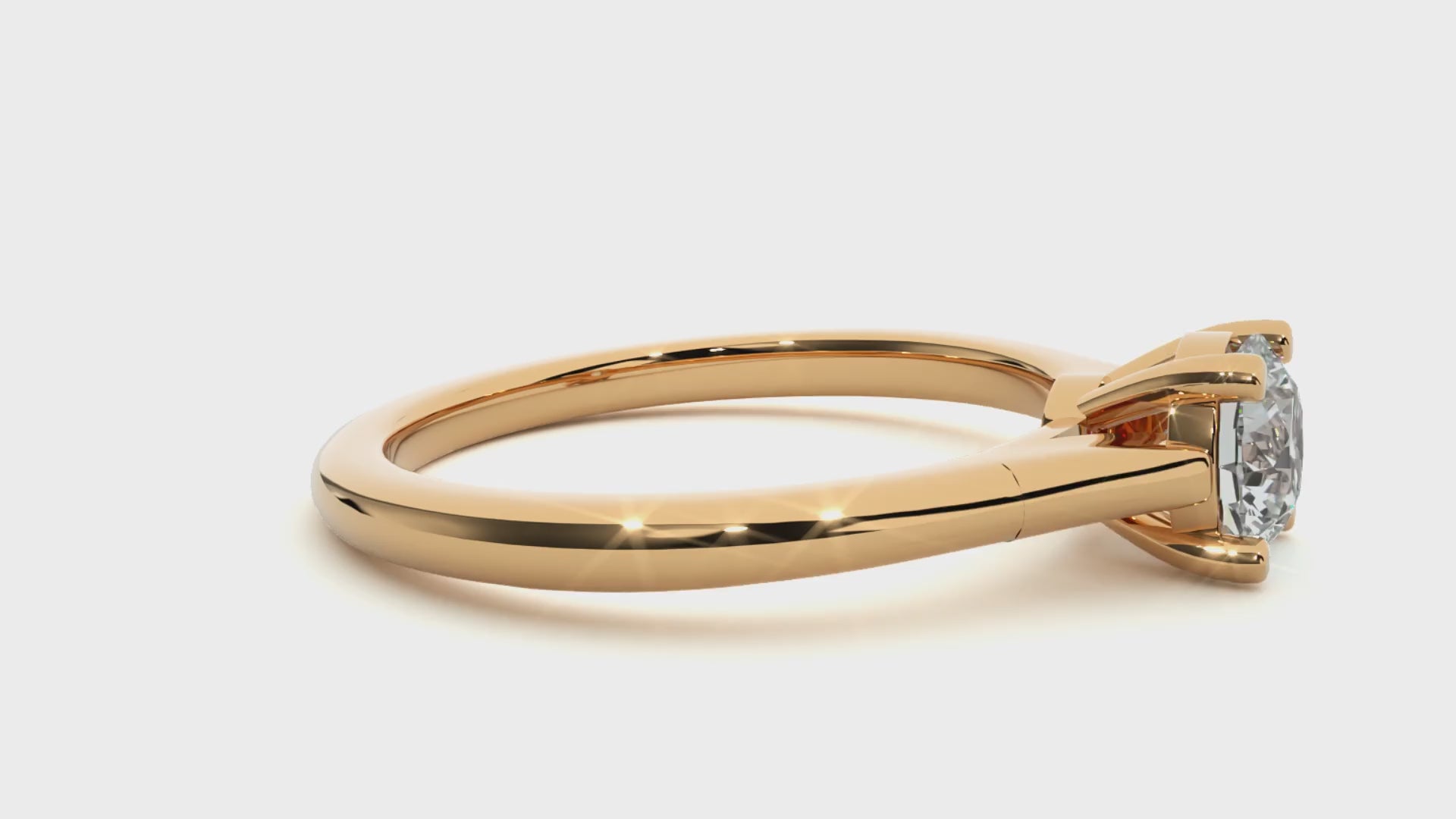 simple diamond engagement ring