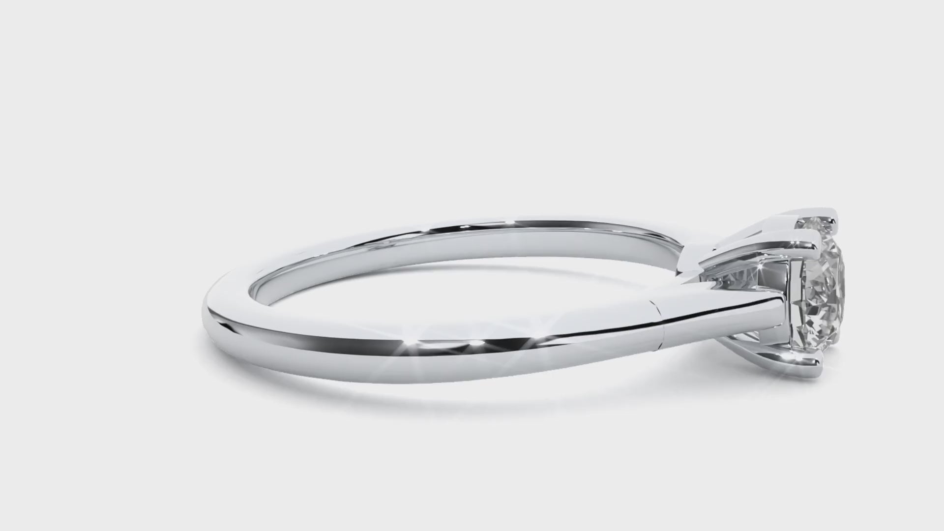 1.00ct solitaire engagement ring