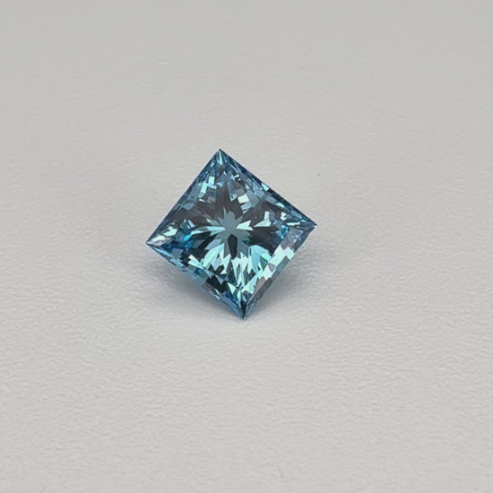 lab created blue diamond