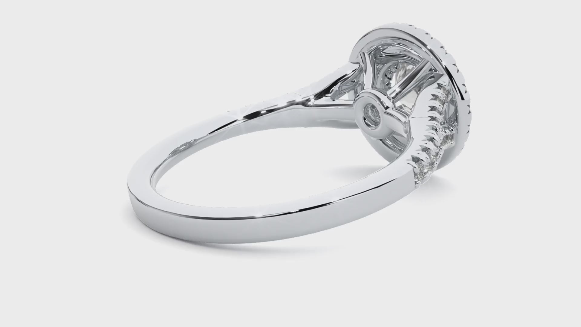 double halo engagement ring
