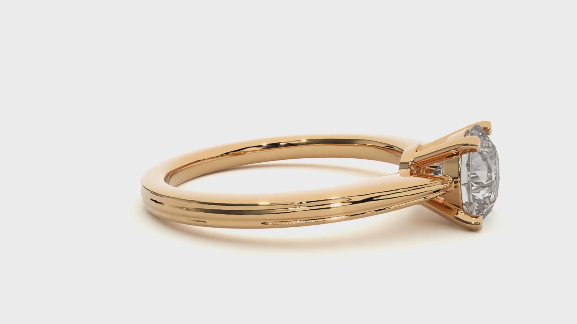 1.20ct low set engagement ring