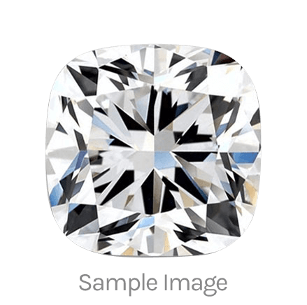 0.72-Carat Cushion Shape Natural Diamond