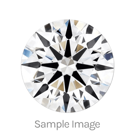 0.56-Carat Round Shape Lab Grown Diamond