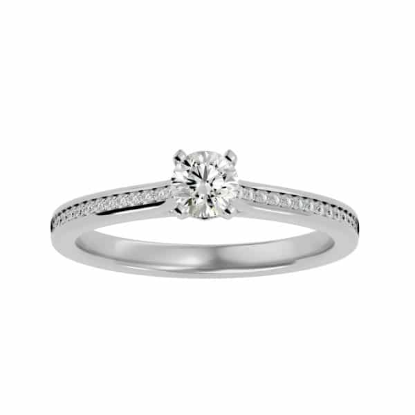 RX Solitaire Engagement Ring Cathedral SettingRX Solitaire Engagement Ring Cathedral Setting