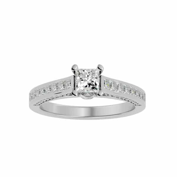 RX Princess Cut Solitaire Diamond RingRX Princess Cut Solitaire Diamond Ring