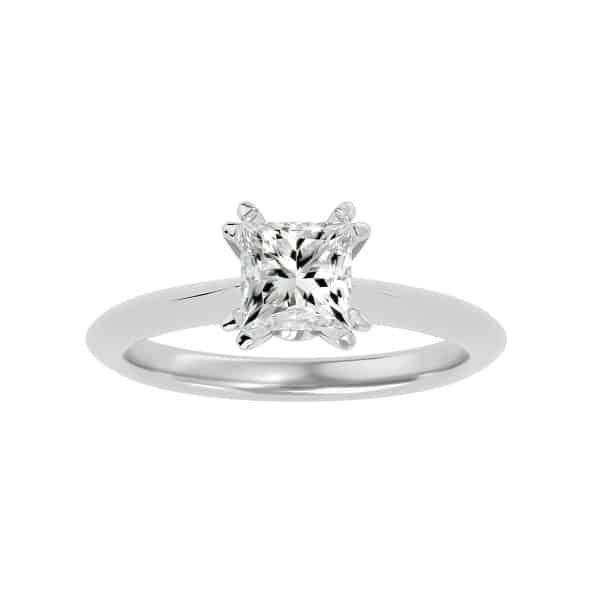 RX Princess Cut Engagement Ring Double Claw SettingRX Princess Cut Engagement Ring Double Claw Setting