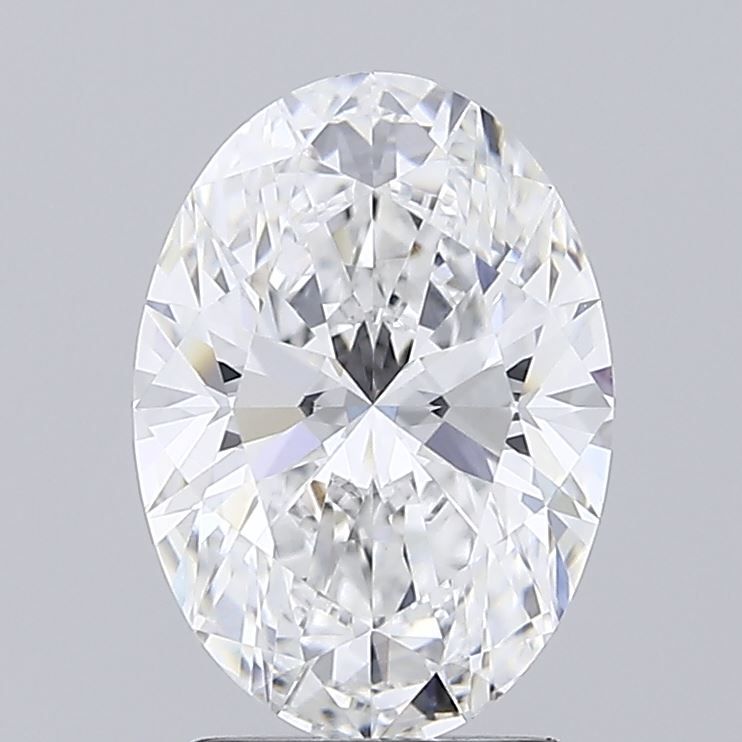 2.31ct Oval Cut 2.31ct D Colour VVS1 Clarity IGI Certified Diamond